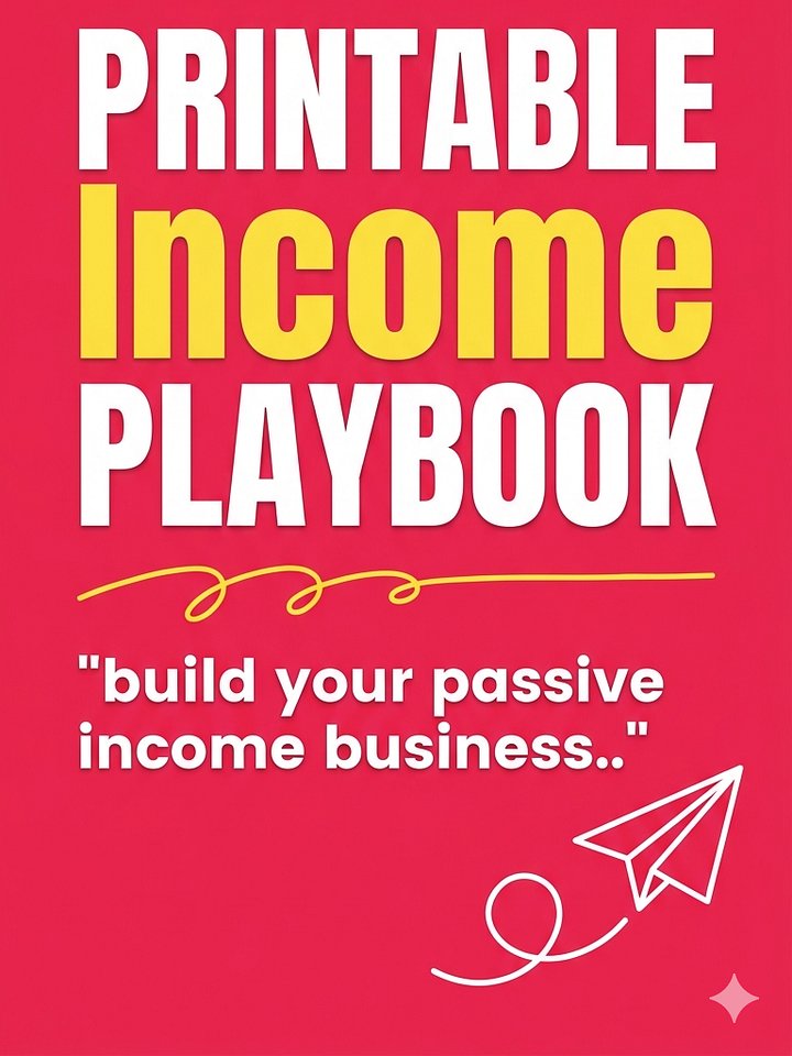 Printable income playbook product image (1)