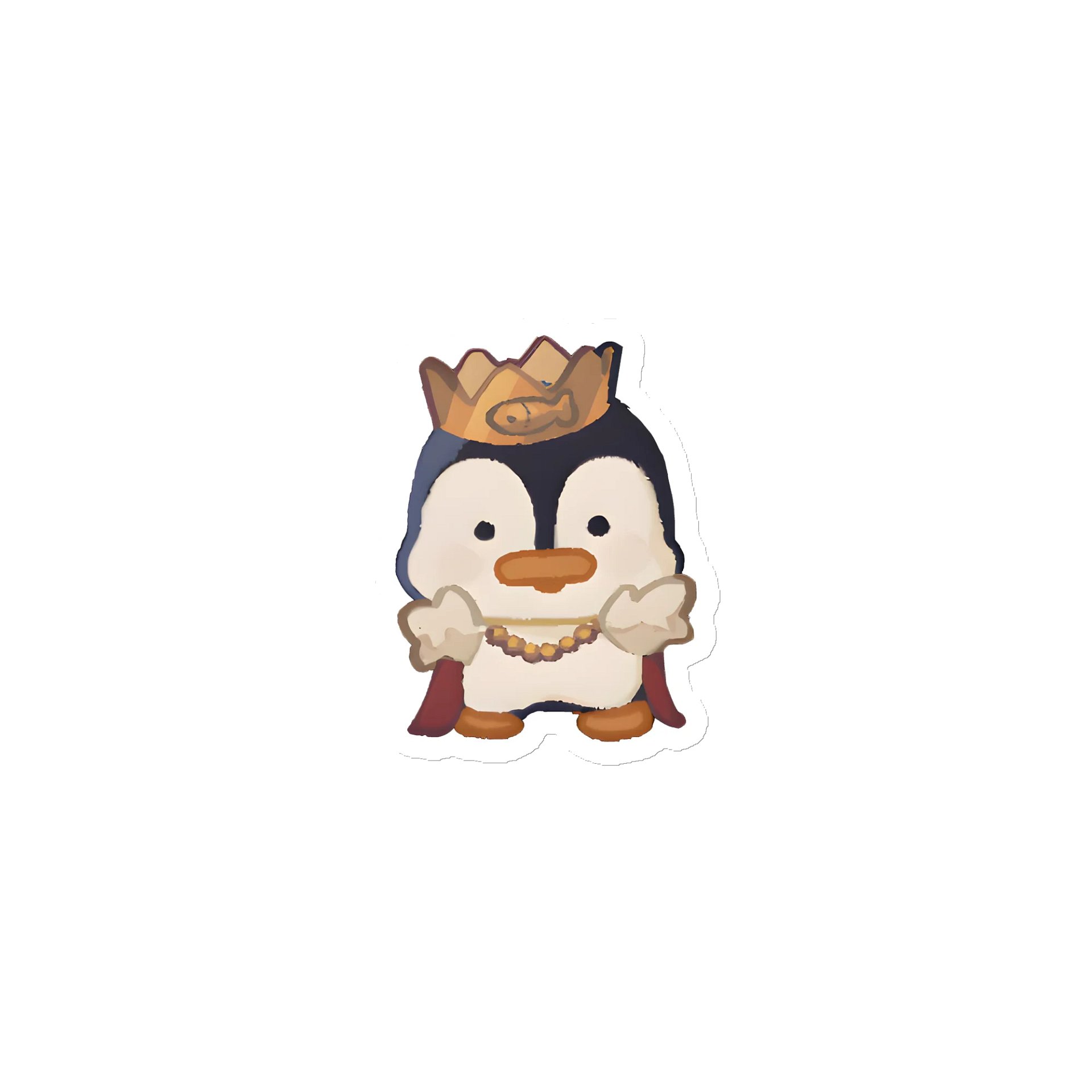 Queen Penguin Magnet product image (1)