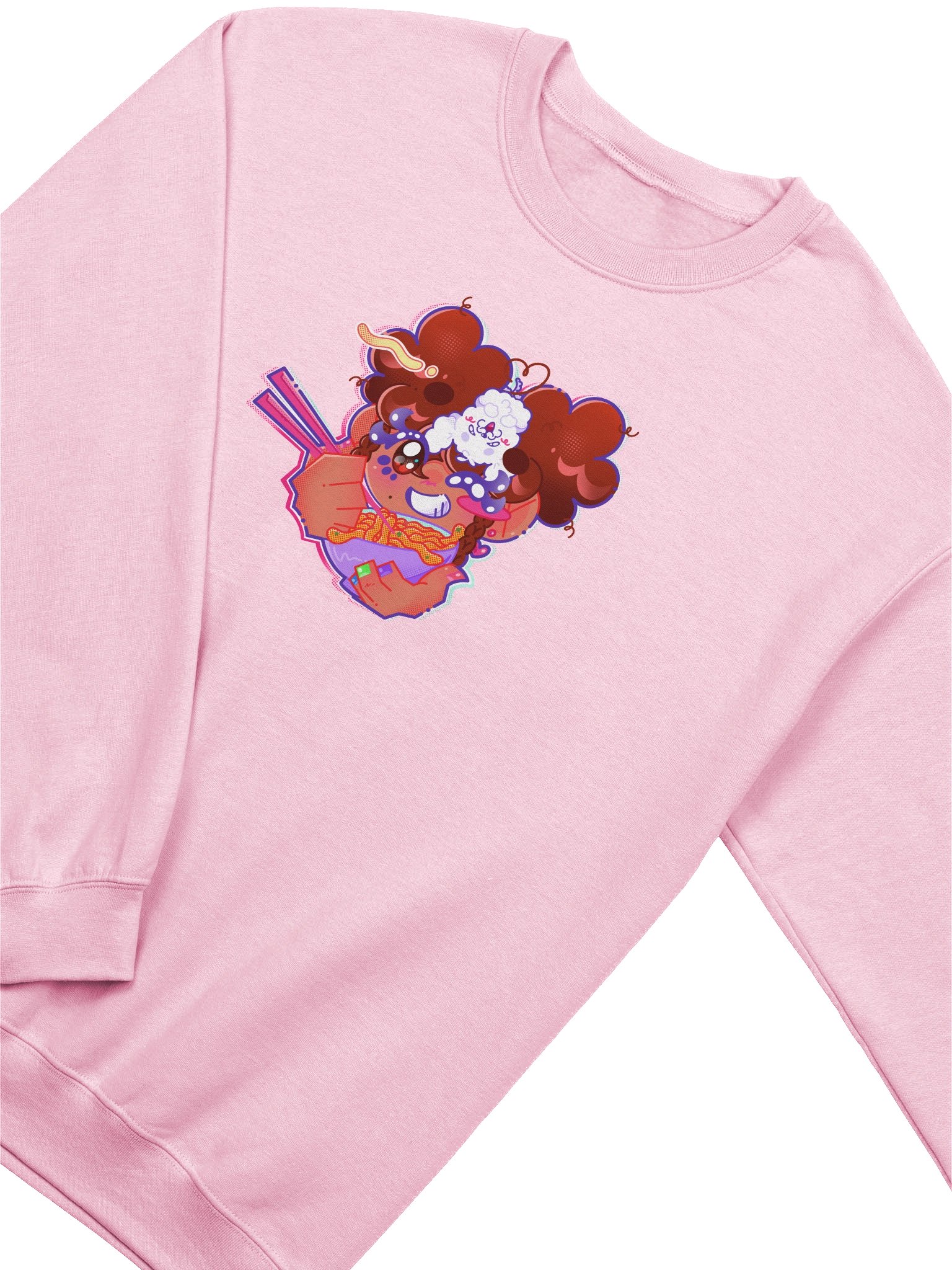 RamenDoodlesCafe Cartoon Unisex Sweatshirt product image (3)