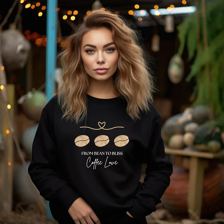 Bean to Bliss Coffee Love Sweatshirt product image (1)