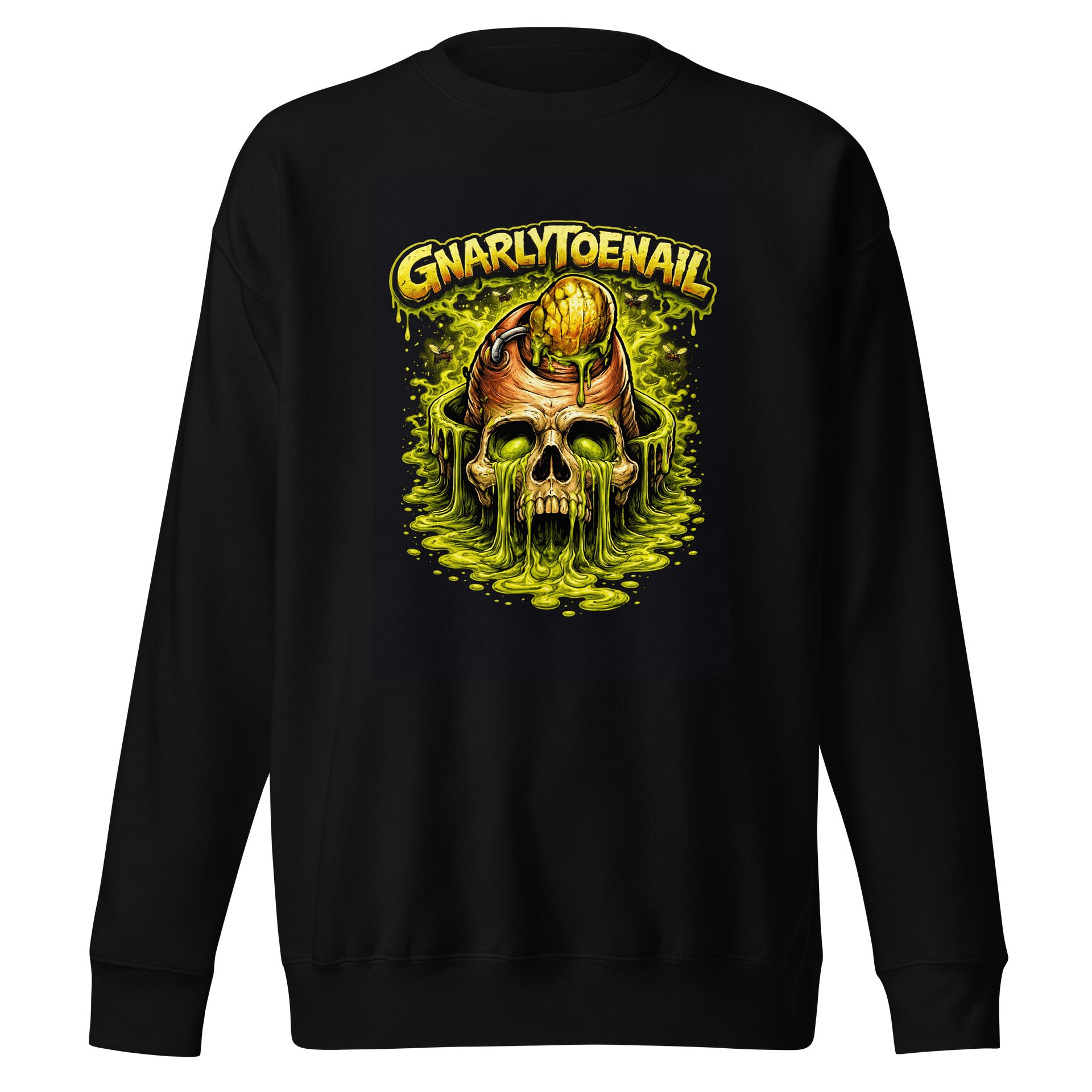 GnarlyToenail Skull Premium Sweatshirt product image (1)