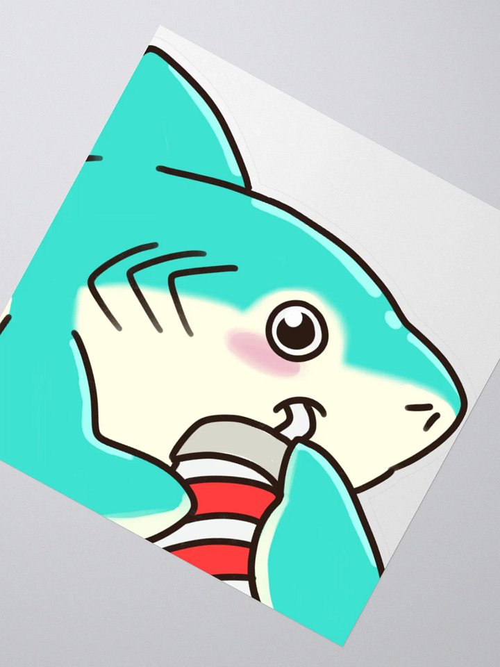 Shark Sip Sticker product image (4)