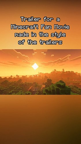 Minecraft Movie in the style of the trailers

Remember, God is good ✝

