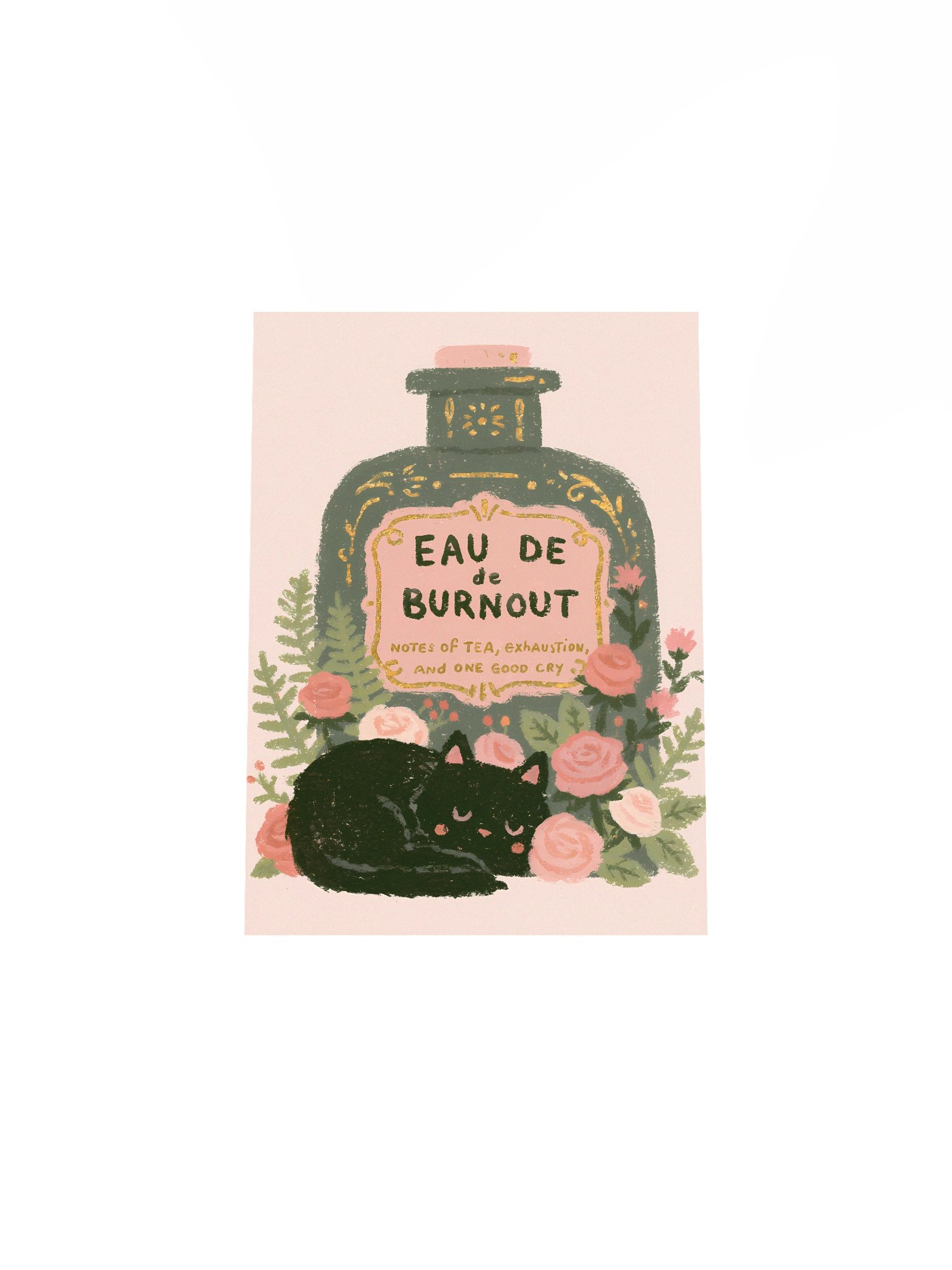 Eau De Burnout Cat Perfume Poster product image (16)