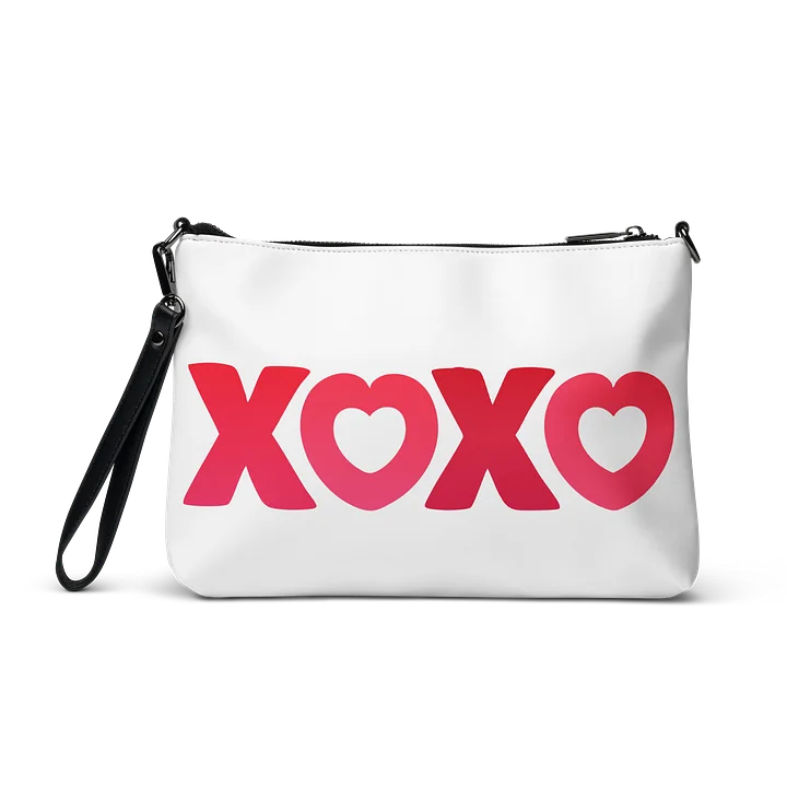 All-Over Print XOXO Crossbody Bag — Double-Sided Design product image (8)