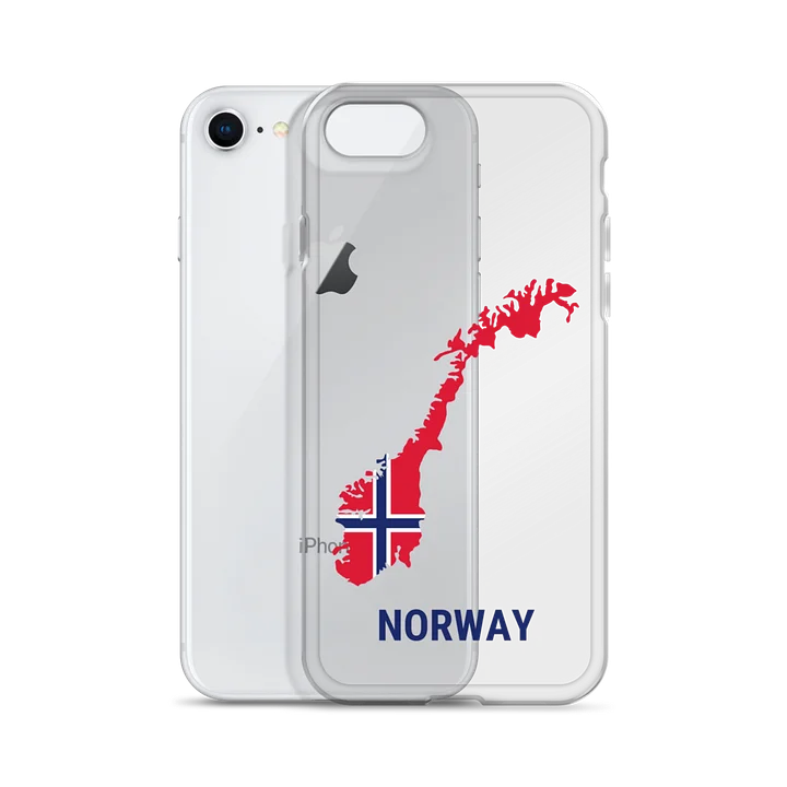 Norway 2026 World Cup Flag iPhone Tough Case - Norway Soccer Phone Cover - Dual Layer Protective Case product image (2)