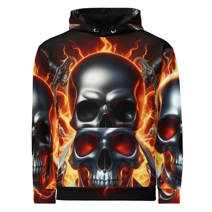 Reclaimed Fury - Unisex Skull Hoodie #26 product image (1)
