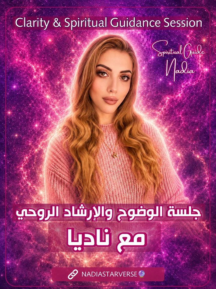 Clarity & Spiritual Guidance Session - جلسة الوضوح والإرشاد الروحى مع ناديا product image (1)