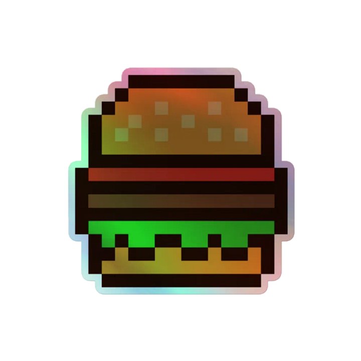 The Bun Hub Holographic Sticker product image (1)