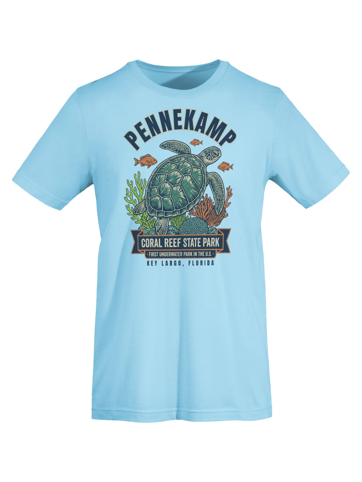 John Pennekamp Vintage Sea Turtle Graphic Tee product image (5)