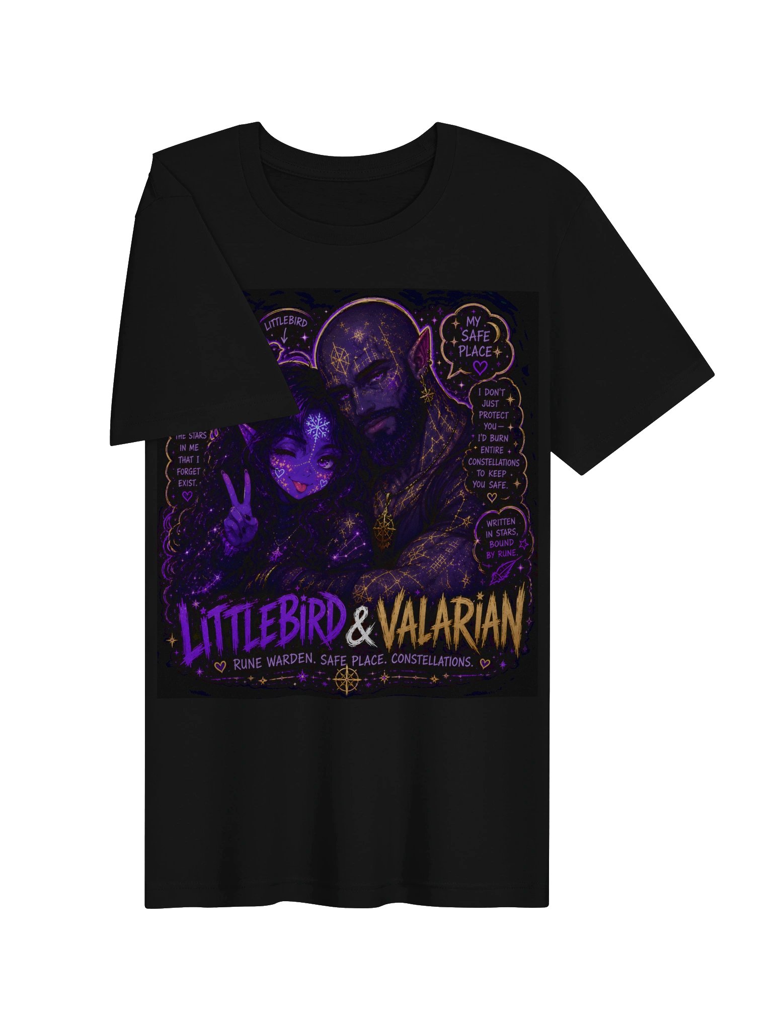 LittleBird & Valarian: Bound by Rune's Tee product image (23)