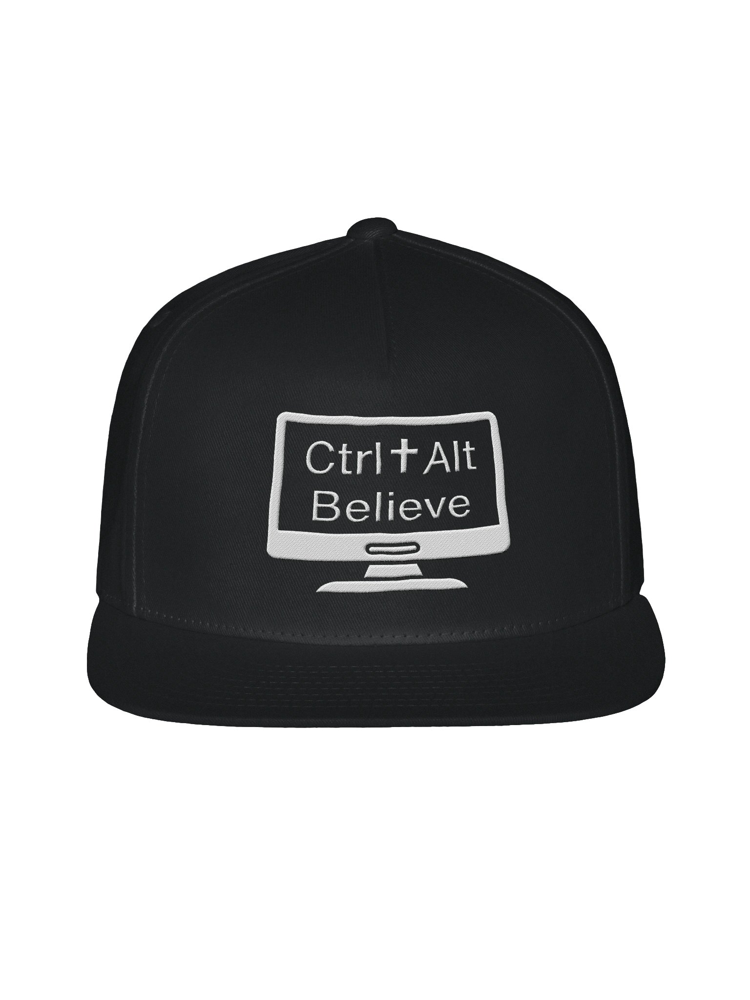 Ctrl † Alt Believe. — Snapback Hat product image (1)