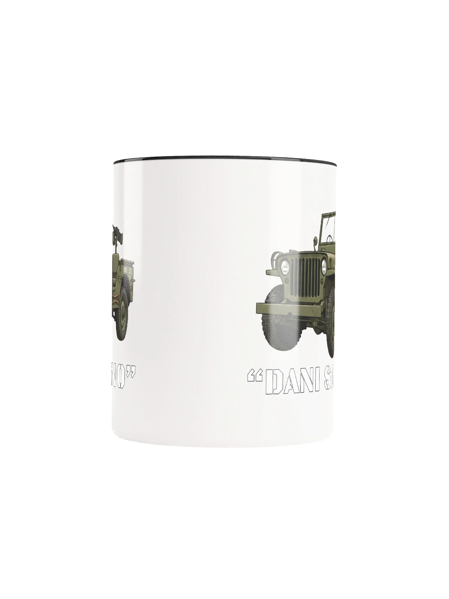 DANI SAID NO WW2 Jeep Ceramic Mug product image (52)
