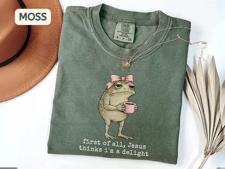 Jesus Thinks I'm A Delight - Comfort Colors product image (1)