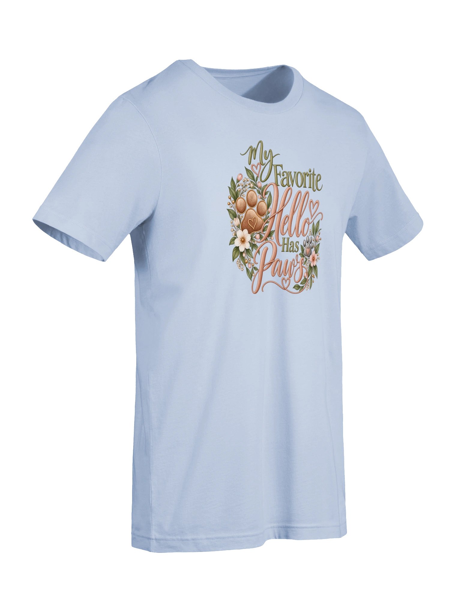 My Favorite Hello Has Paws Tee Vs2 product image (39)