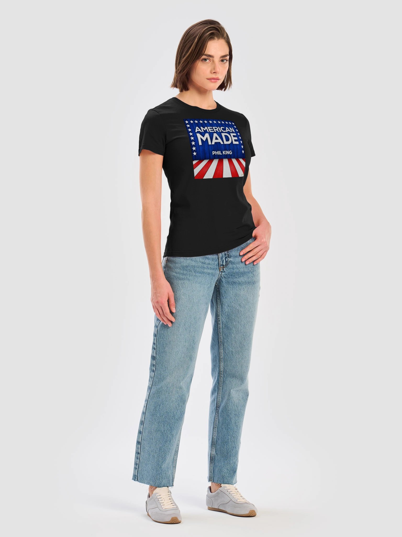 American Made — Ladies Fit T-Shirt product image (3)