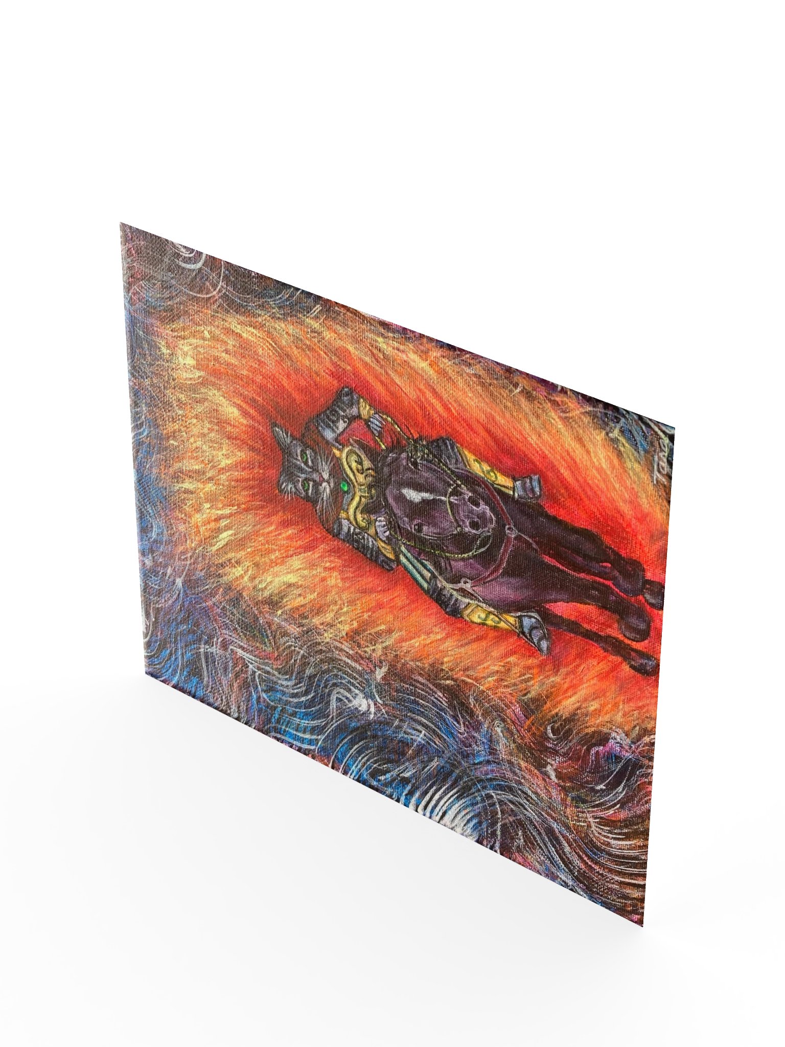 Through Hellfire Art Poster product image (4)