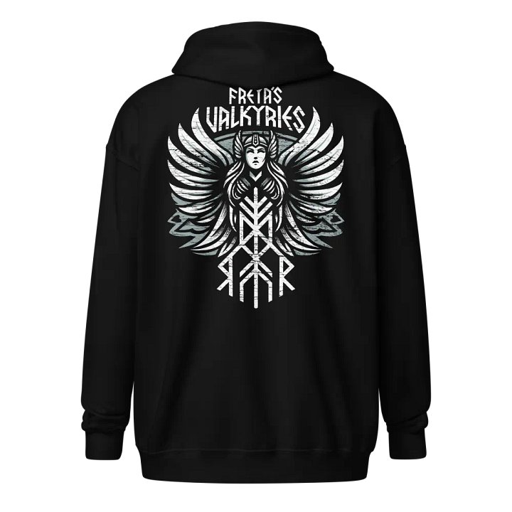 Freya's Valkyries Heavy Zip Hoodie product image (1)