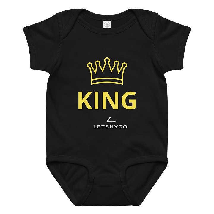KING Baby Bodysuit – Premium Cotton Infant One-Piece product image (2)