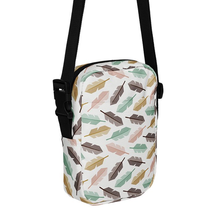 Mid-Century Modern Feathers Crossbody Bag product image (1)