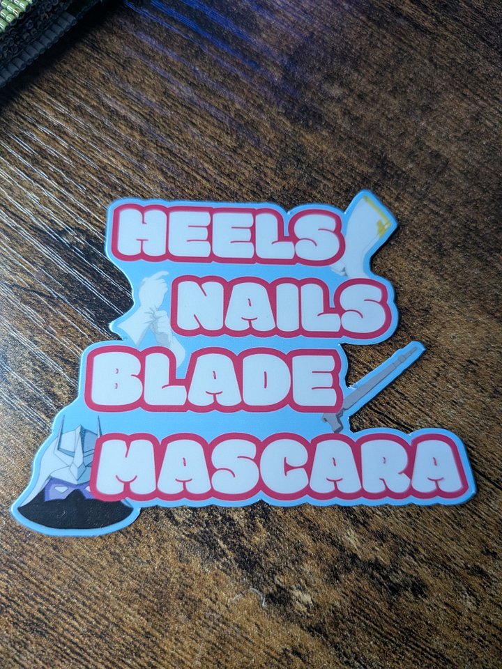 Char Fit Check - Gundam x KPop Demon Hunters Sticker product image (1)