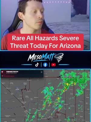 10/21/2026 Afternoon Weather Update #weather #fyp #tornado #hail #arizona 