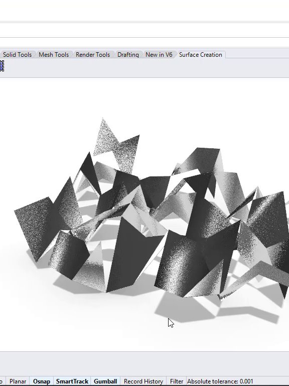 Triangular Mesh Manipulation Grasshopper Rhino Files Download product image (1)