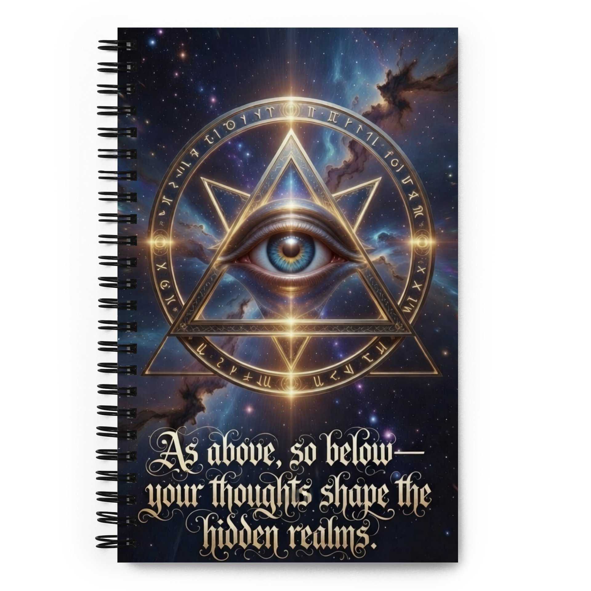 As Above, So Below -Spiral Notebook product image (1)