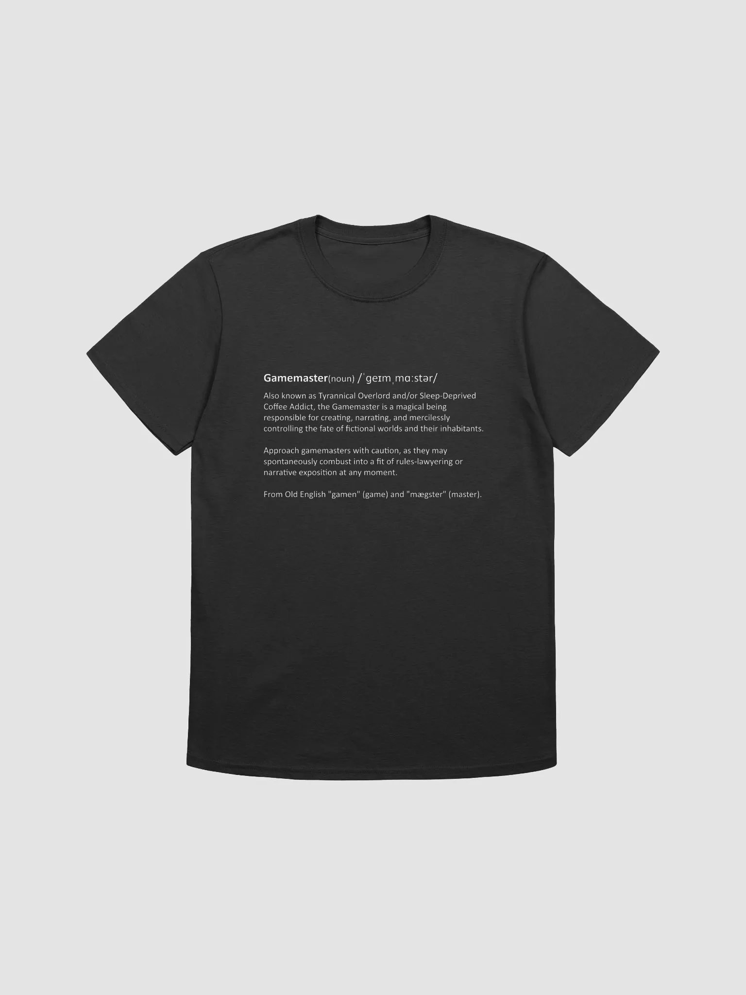Gamemaster Unisex T-Shirt product image (2)
