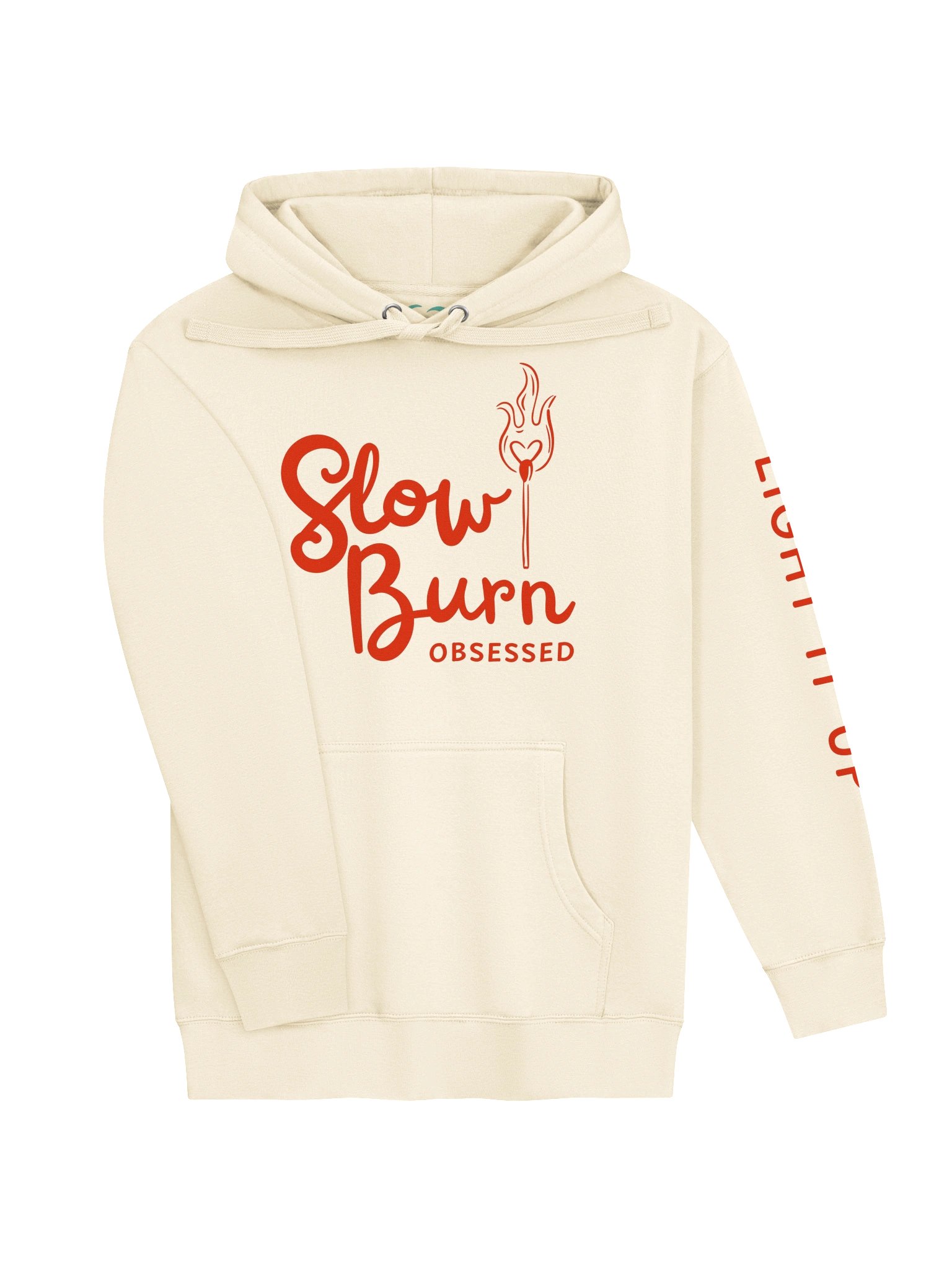 Slow Burn Obsessed | Light It Up | Red Hot Logo Hoodie product image (3)