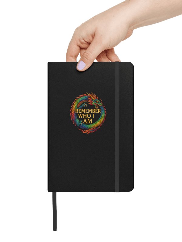 📝 “Remember Who I Am” Notebook – Words That Wake the Flame This isn’t just a notebook. It’s a portal, a reminder, a sacred container for your mission, your dreams, and your coded memories. product image (1)