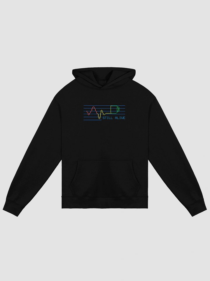 Heartbeat Coffee "Still Alive" Oversized Hoodie product image (1)