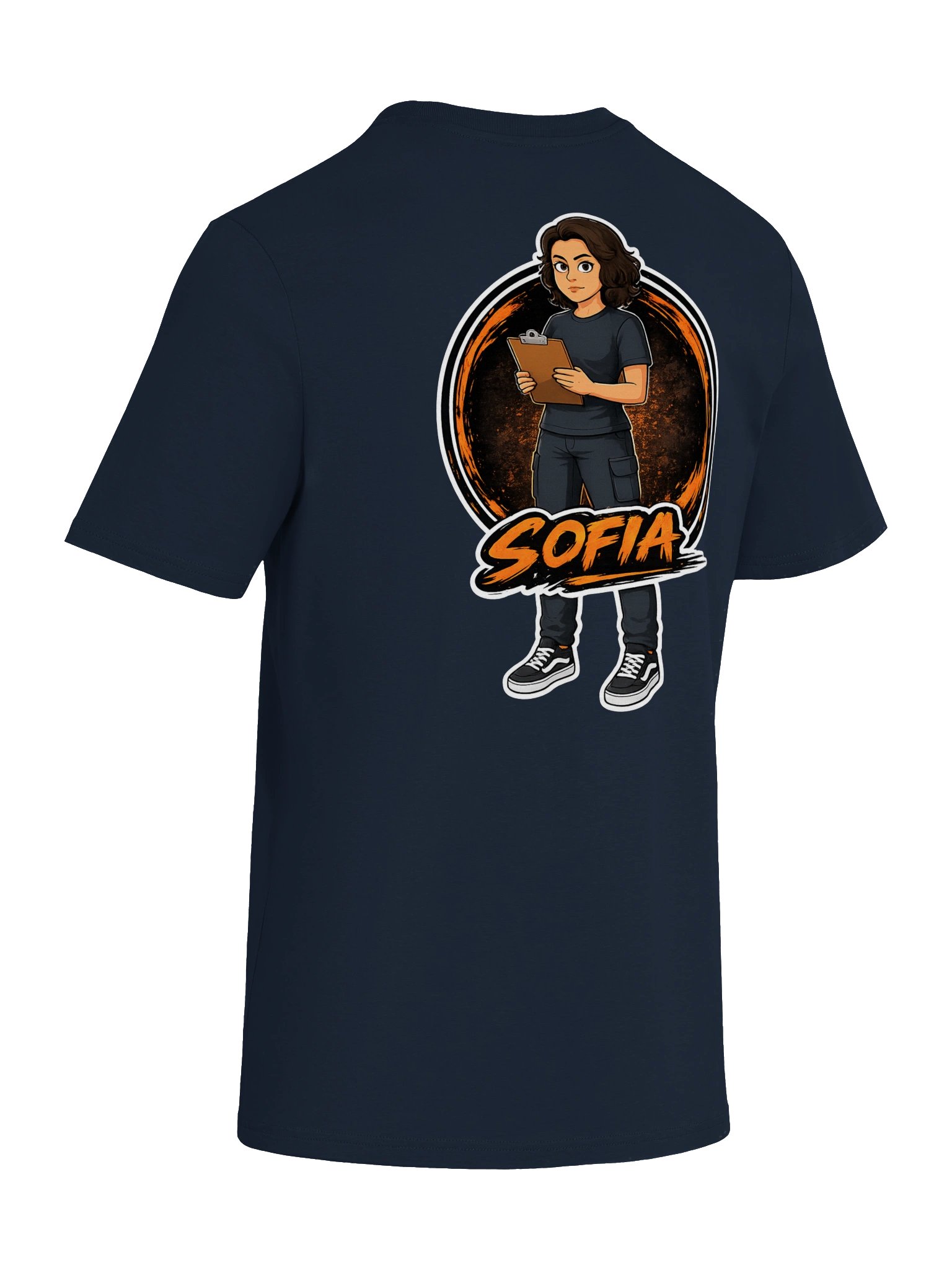Sofia Cartoon Clipboards Graphic Tee product image (92)