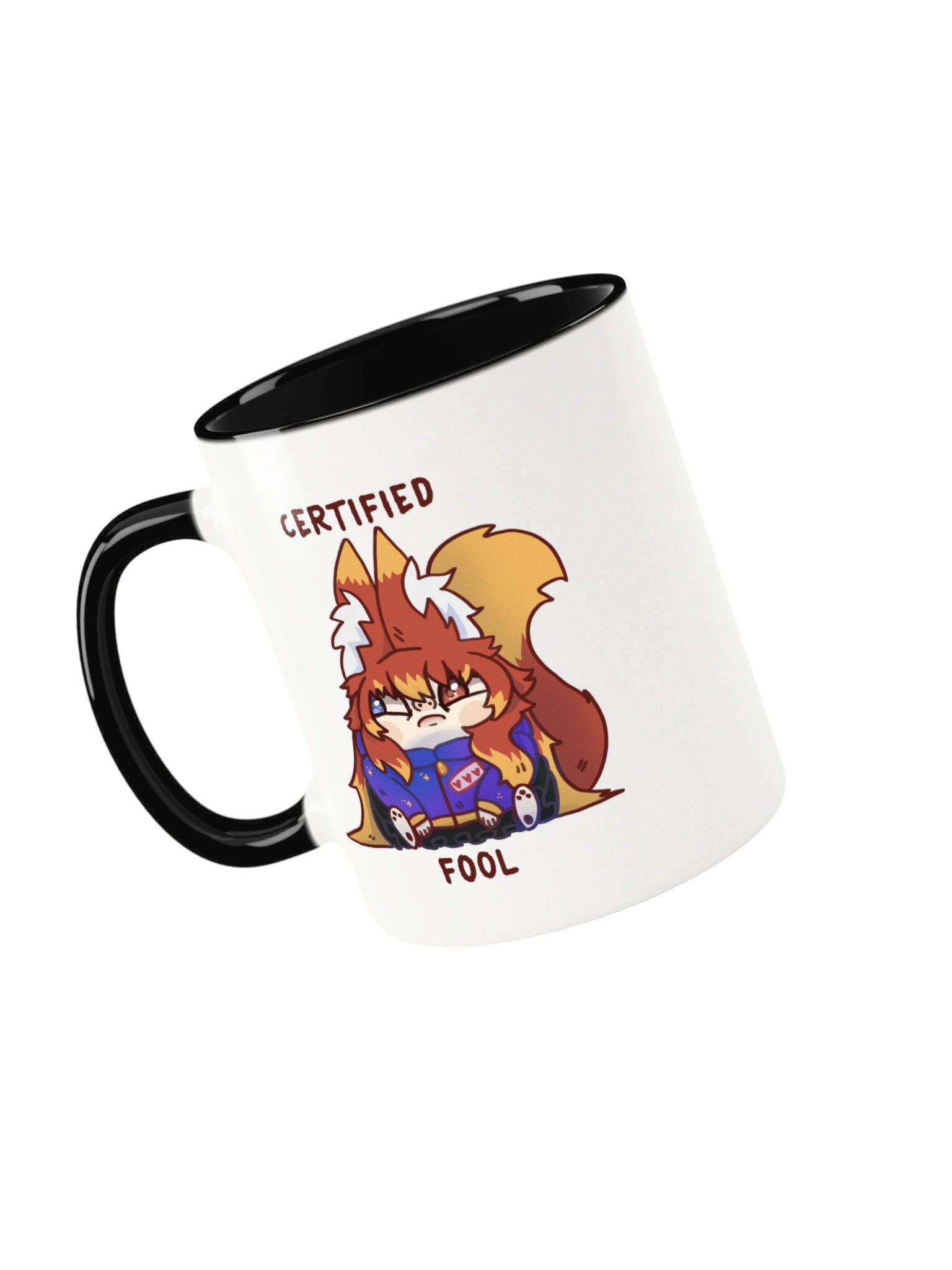 Certified Fool Chibi Fox Mug product image (43)