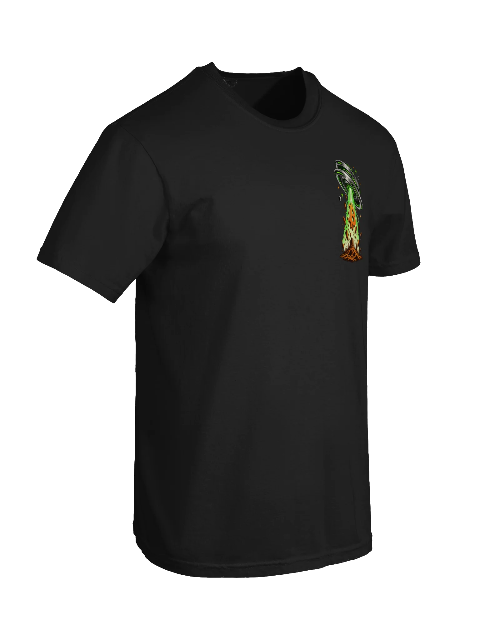 UFO Alien Peace Bitcoin Shirt product image (10)