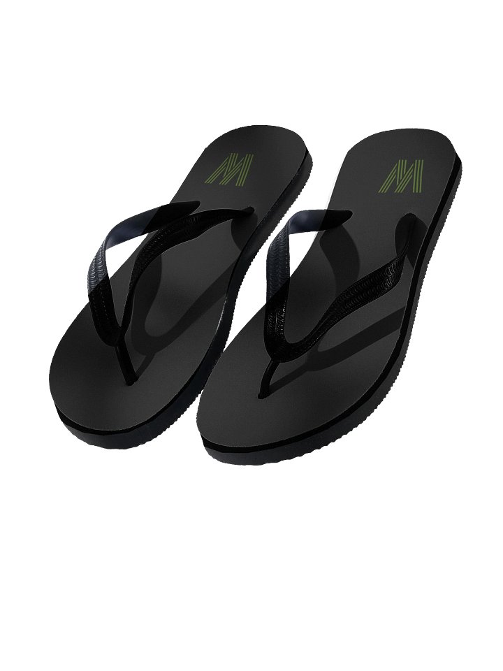 Split-Logo Flip-Flops — WobbleBoo product image (1)