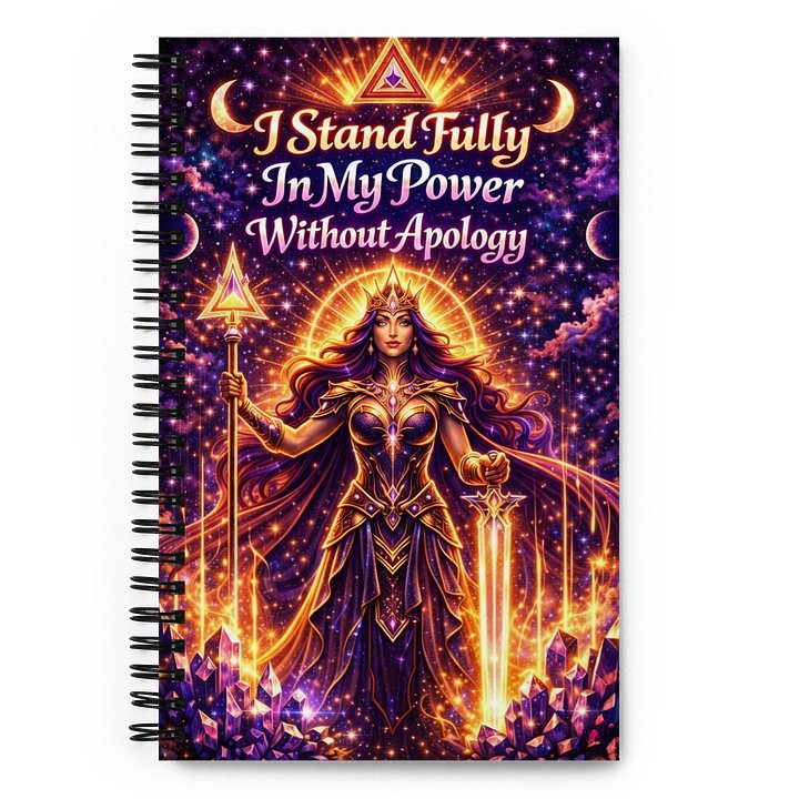 Without Apology -Spiral Notebook product image (1)