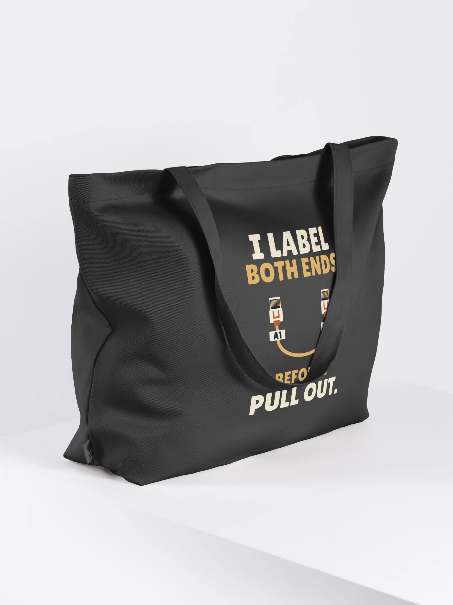 PATB After Hours Label Both Ends Cotton Tote product image (4)