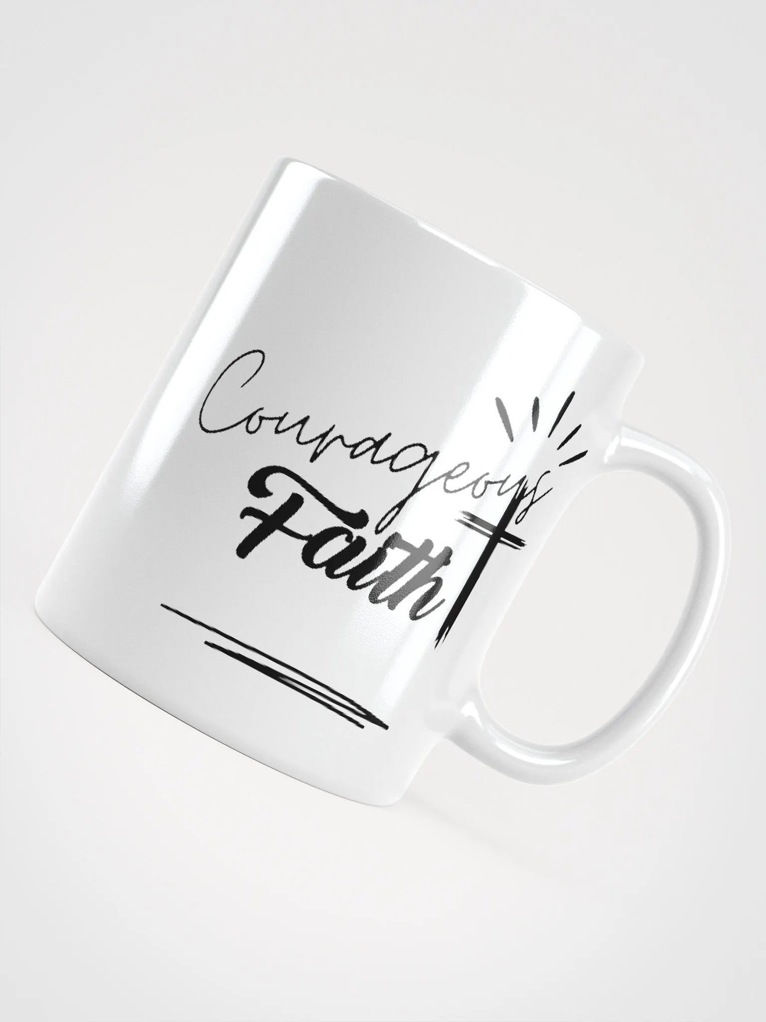 Courageous Faith Mug product image (4)