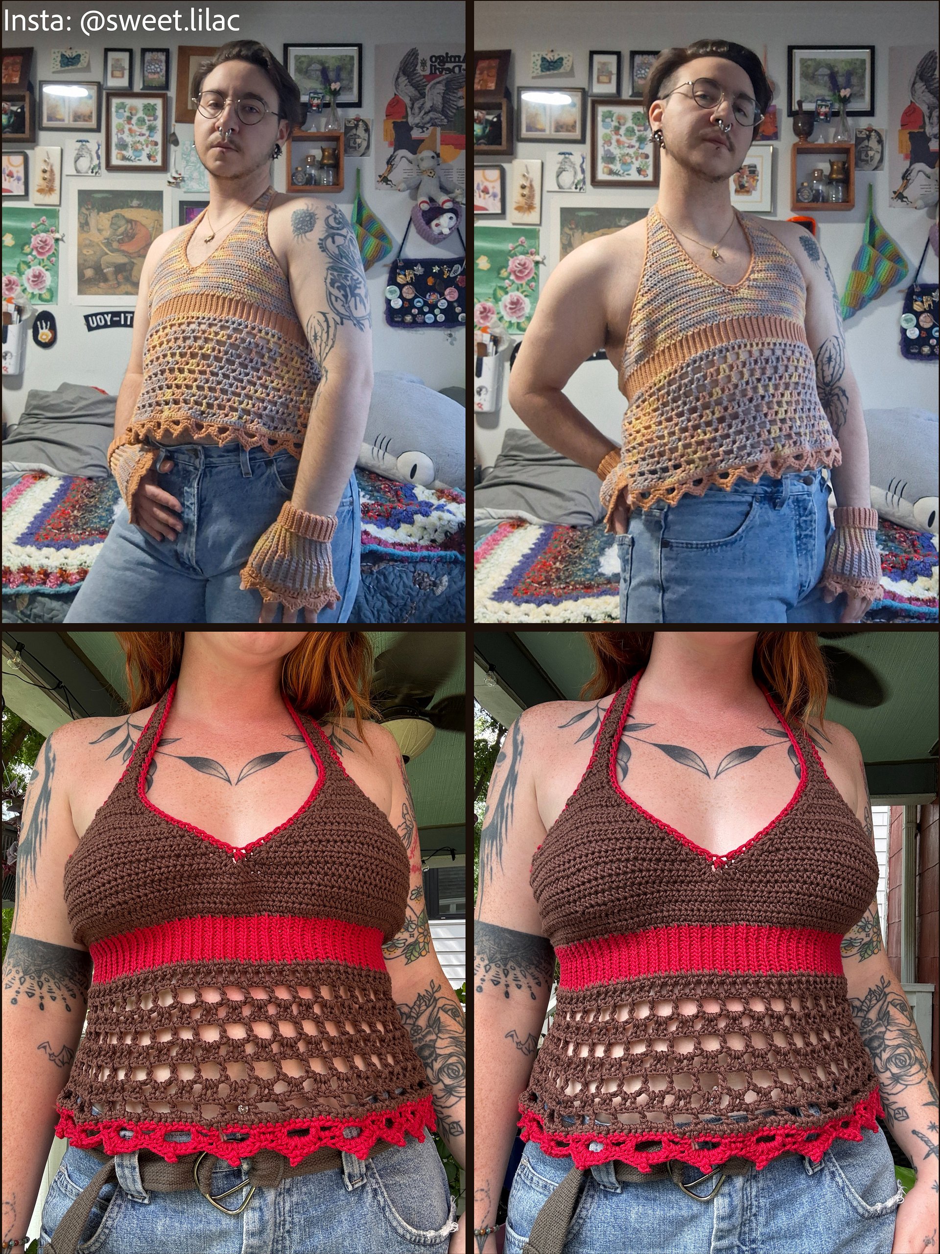 Hazel Halter Top - Crochet Pattern product image (4)