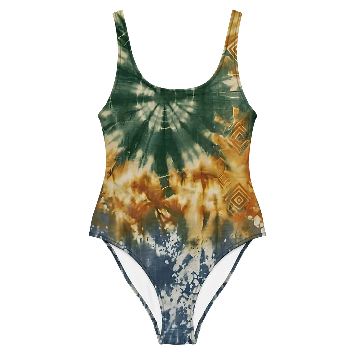 Copacabana Vintage – Organic Texture One-Piece Swimsuit product image (2)