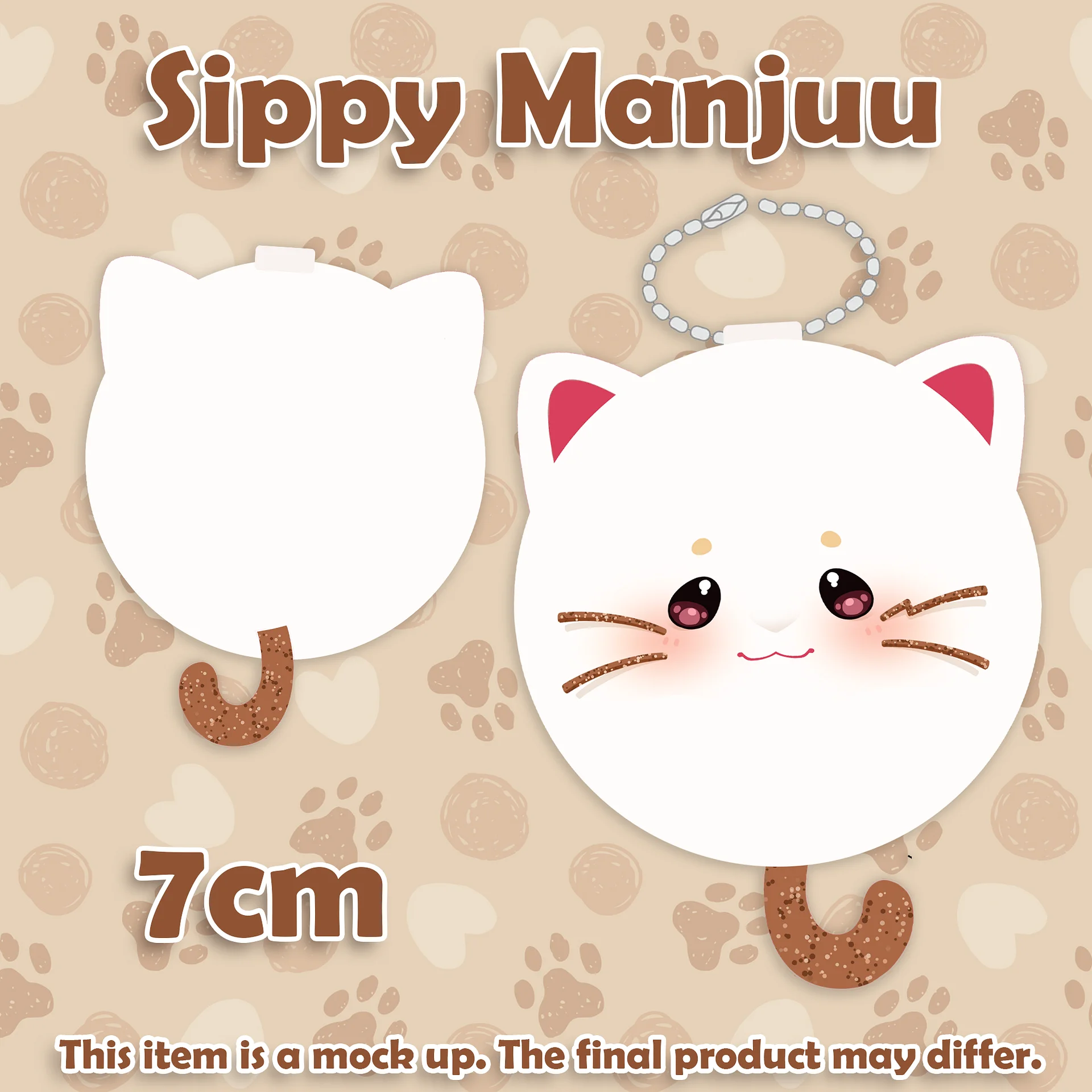 Miaelou Plushie Mascot Keychain [PREORDER] product image (5)