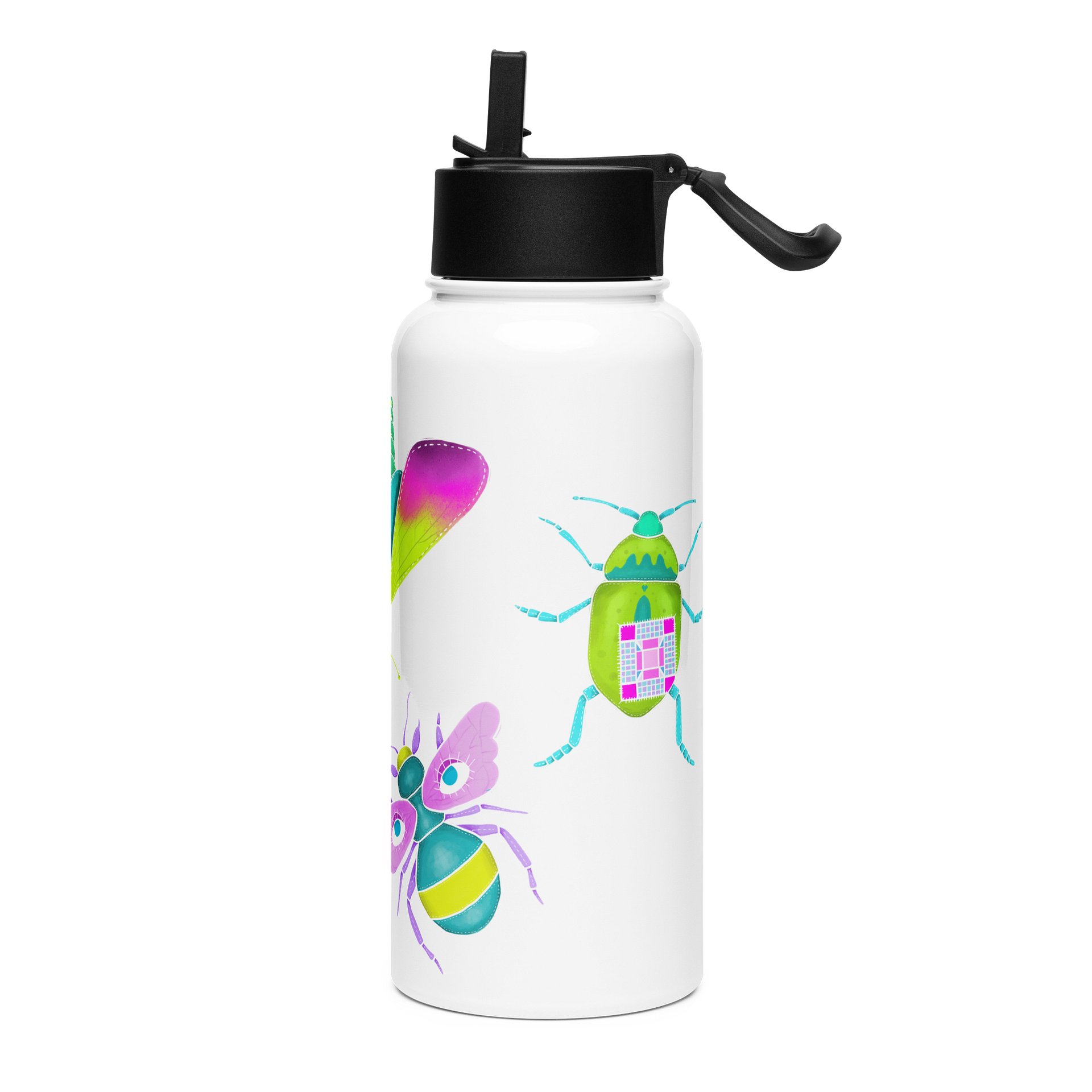 Neon Bugs - Water Bottle product image (3)