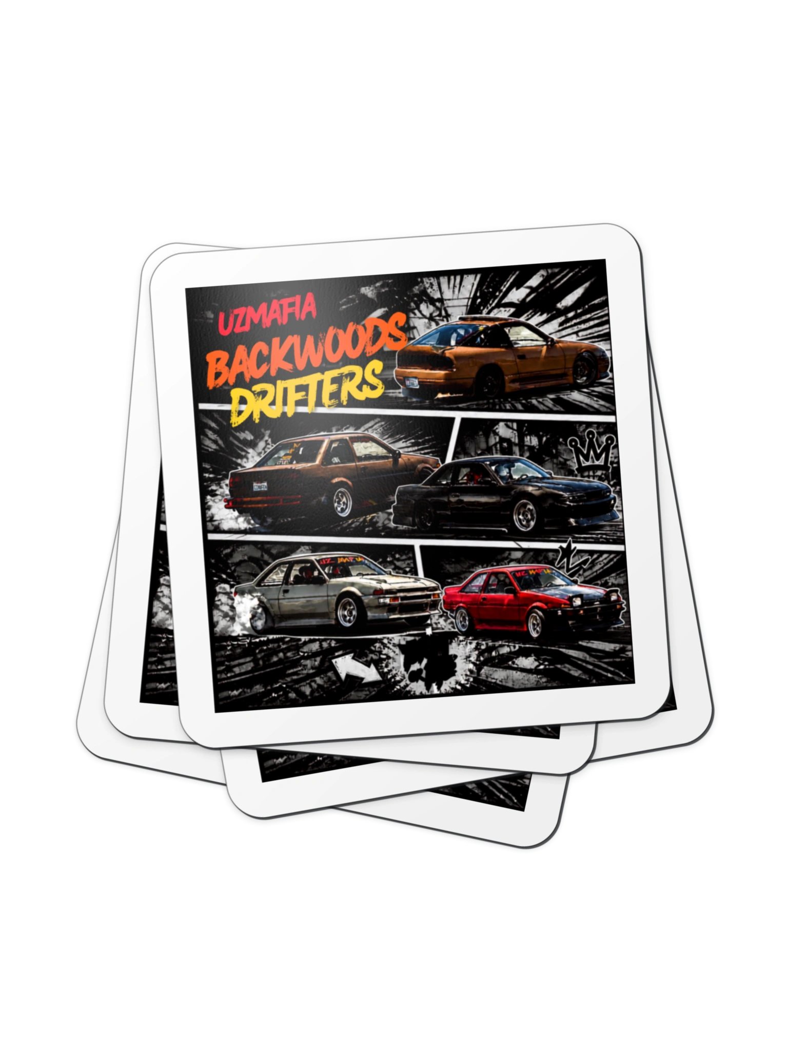 Comic Strip UZ Mafia Magnet product image (2)
