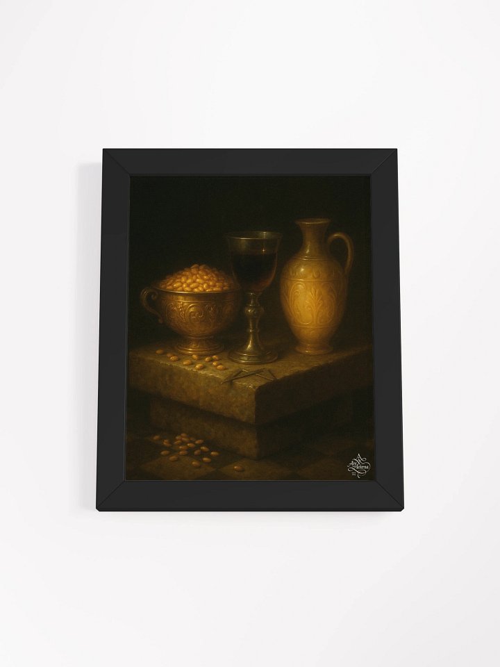 Wages of the Worthy – Framed Matte Print product image (1)