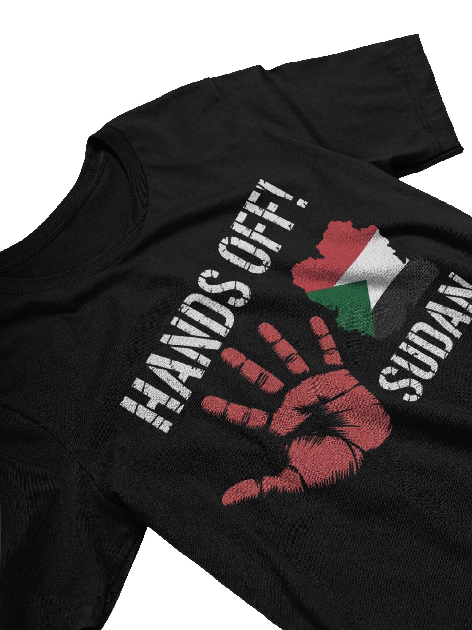 Hands off Sudan Africa Sudan Flag Supersoft T-shirt product image (3)