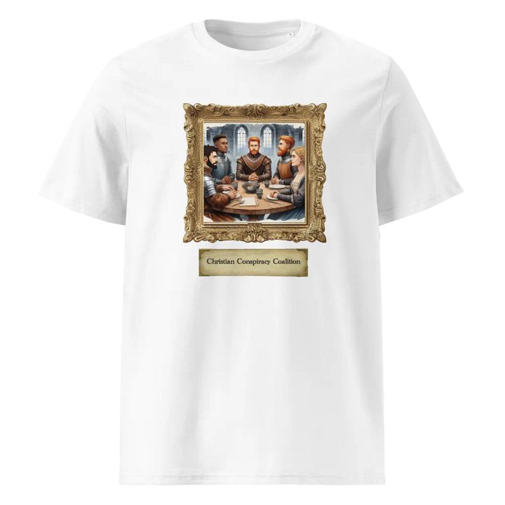 Christian Conspiracy Coalition (Logo) - Organic Cotton Short Sleeve T-Shirt product image (1)