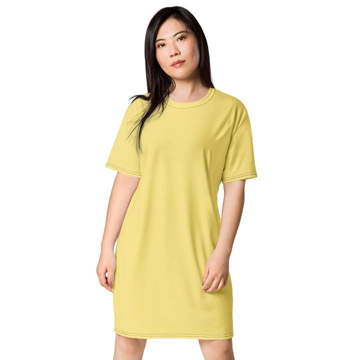 Oversized T-Shirt Dress - Stretchy Vis Vis, Sizes 2XS-6XL product image (1)