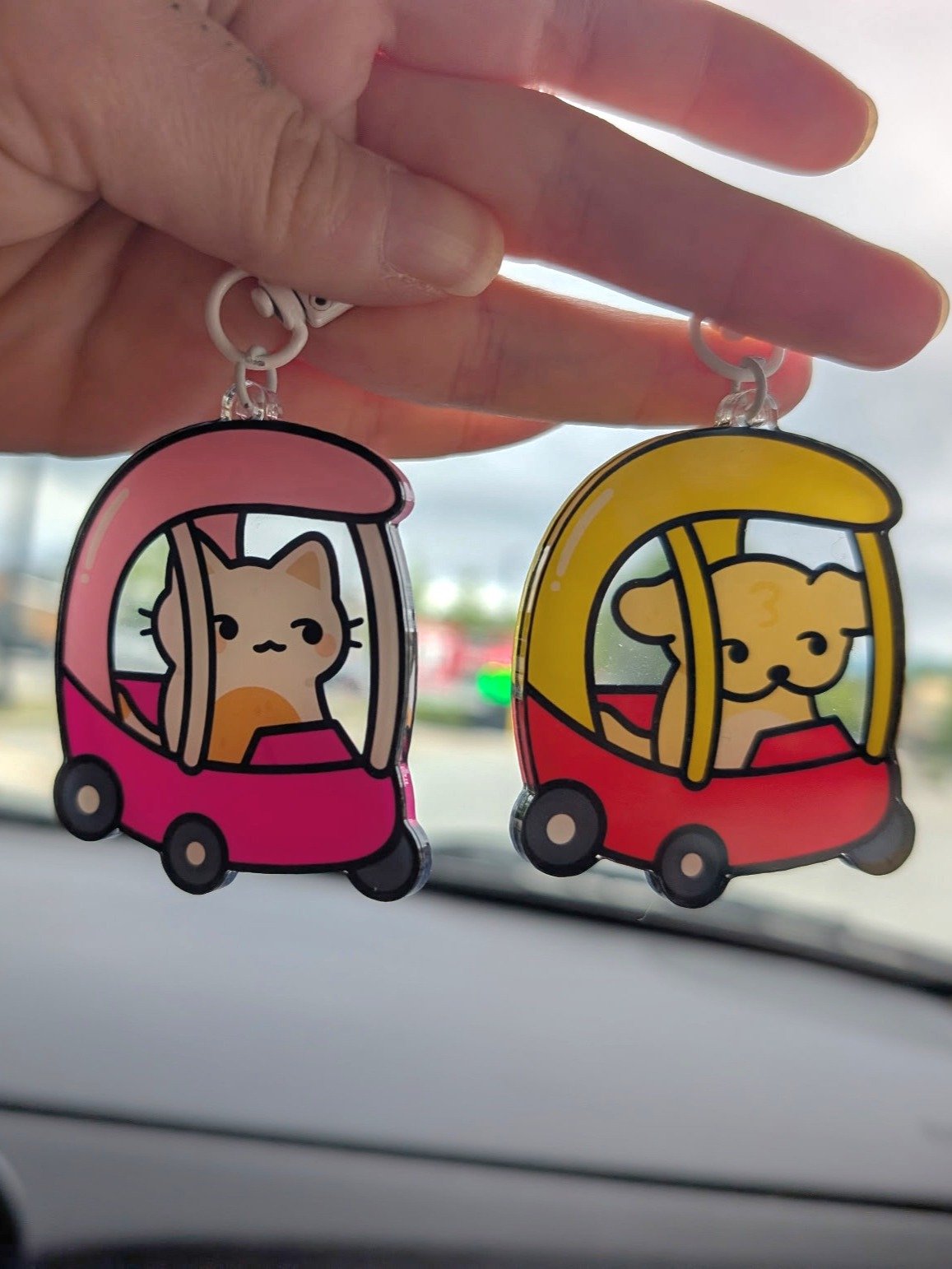 Suni & Luna Car Matching Keychains product image (4)