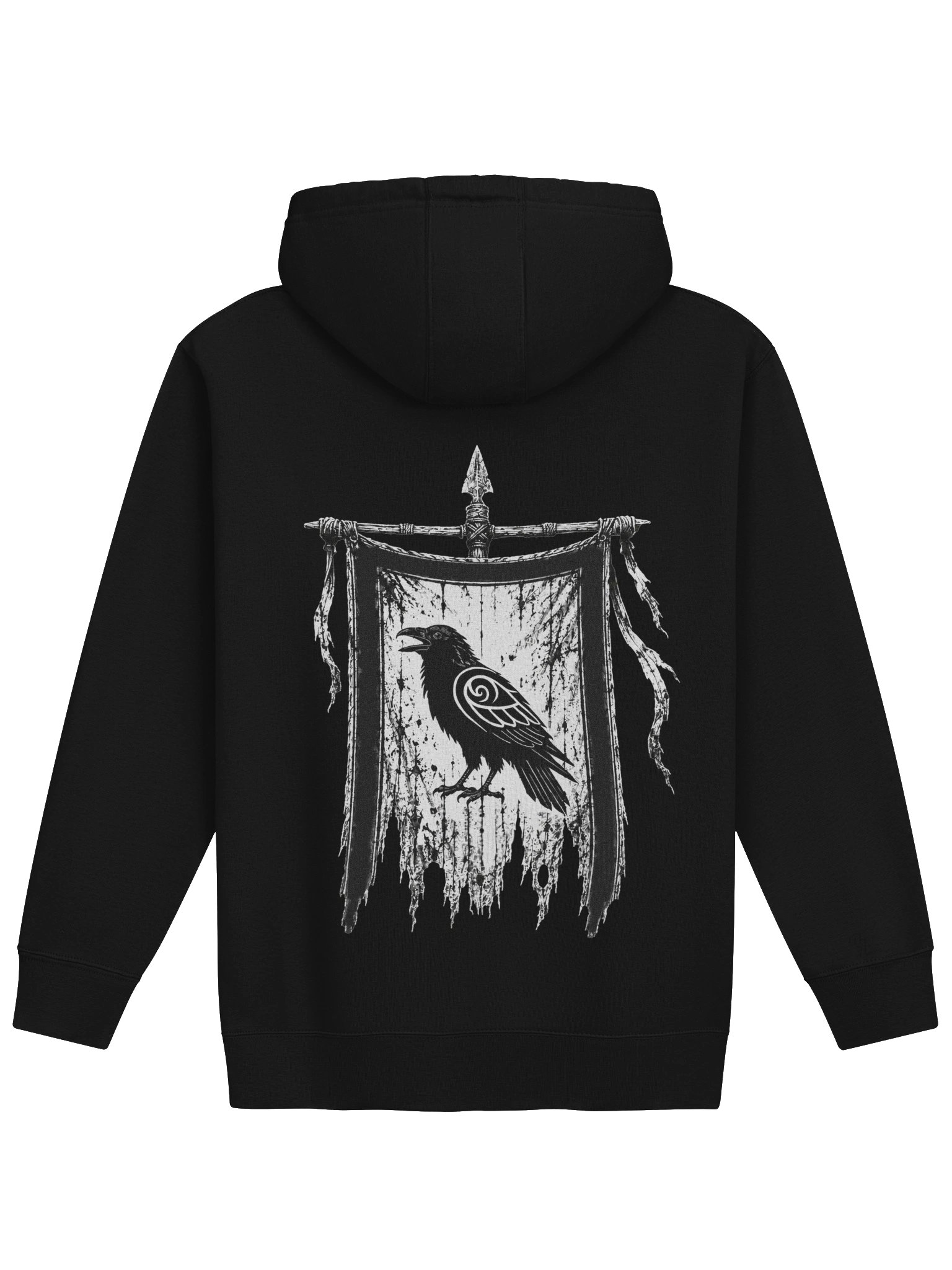 The Raven Banner Hoodie product image (1)
